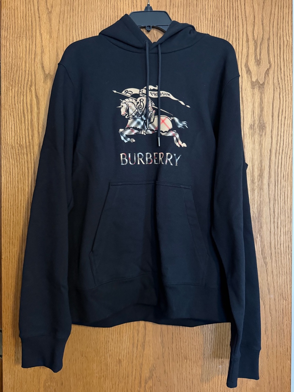 Burberry EKD Logo Hoodie in Black - Size Large - New with Tags
